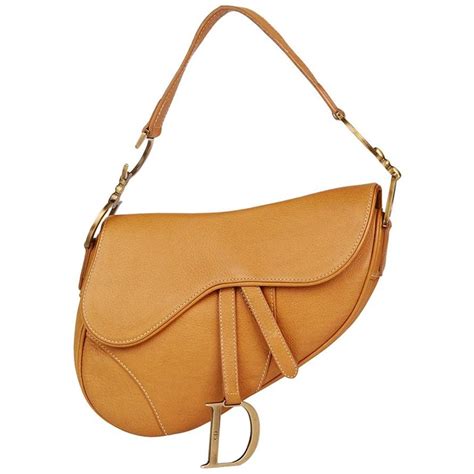 dior saddle bag tan